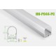 Hh-P044-PC Surface Mounted LED Aluminum Profiles